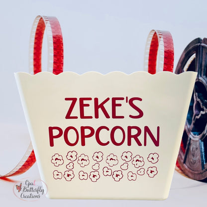 Large Popcorn Tub - Personalized