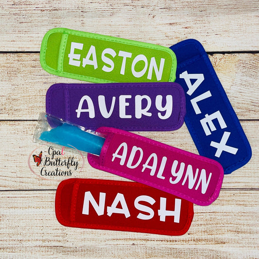 Personalized Popsicle Holder