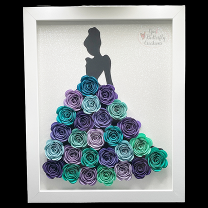 Princess Flower Shadow Box