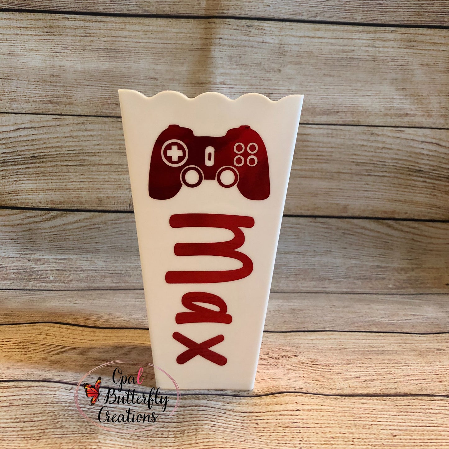 Small Popcorn Tub - Personalized